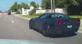 This Chevy Corvette ZR1 Got Airborne 1