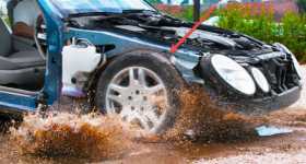 This Is How Driving Through DEEP POTHOLES Destroys You Car 1