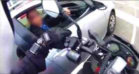 Undercover Cop on Motorcycle Is Pulling Over PHONE USERS 1