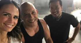 Vin Diesel Jordana Brewster Tells Awesome News On Facebook Live Video 1