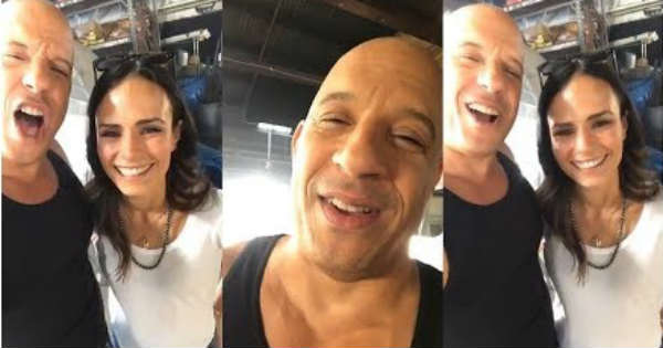Vin Diesel Jordana Brewster Tells Awesome News On Facebook Live Video 2