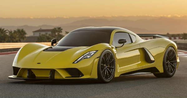 16 Million Hennessey Venom F5 Revealed at SEMA Bye Bye Bugatti Chiron 2