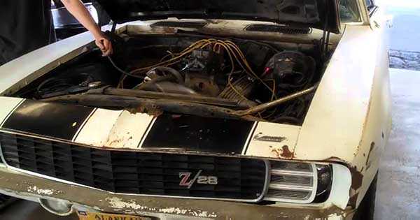 1969 Camaro RS SS Starts After 28 Years 1