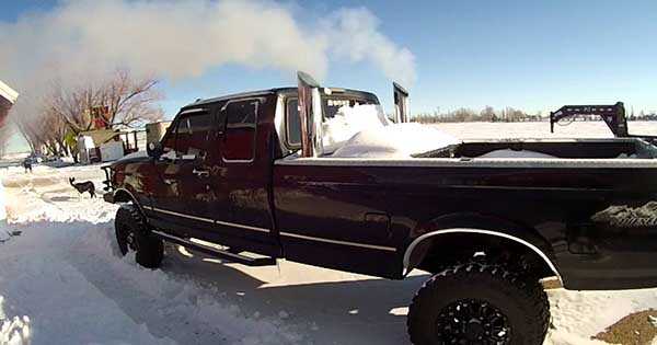 Awesome Sounding Truck Cold Start On A Ford 1