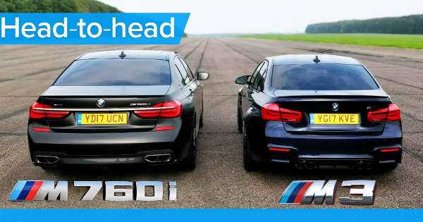 BMW M760Li vs BMW M3 Competition 11
