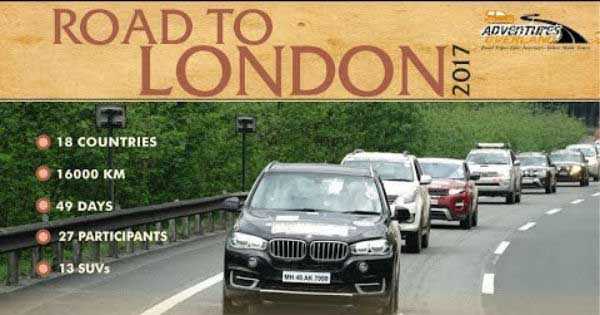 Epic Road Trip Ever India London 1