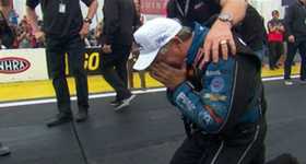 Extremely Emotional Moment For John Force His Daughter Won The First Top Fuel Title 1