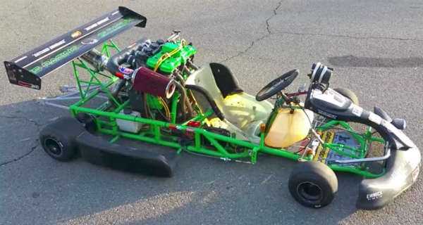 Extremely Fast Go Karts With Motorcycle Engines 1