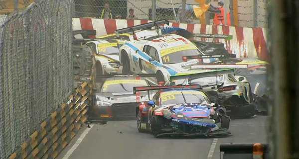 FIA GT World Cup 2017 at Macau The Most Expensive Racing Crash Ever 1