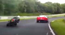 Ferrari Driver Thought He Is FAST Until This BIKE Came Out Of Nowhere 1