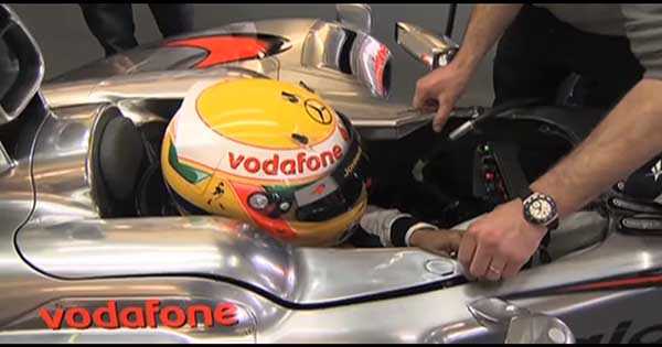 Formula 1 Cockpit Lewis Hamilton 2