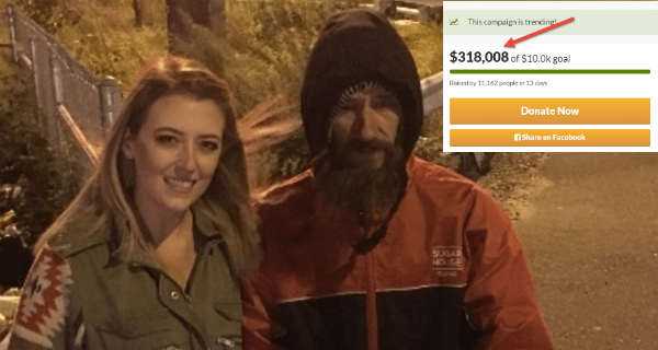 Homeless Marine Bought Gas For This Stranded Girl With His Last 20 Now He Is Getting Huge Payday 1