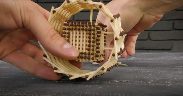 How To Make John Deere Tractor From Matches Without Glue 2