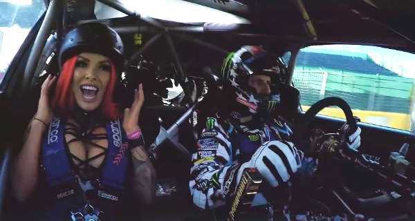 Ken Block Takes His Fans For An Exciting Ride AKA Scaring Passenger Days 1