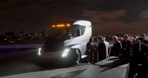 New Tesla Semi Truck Acceleration 1