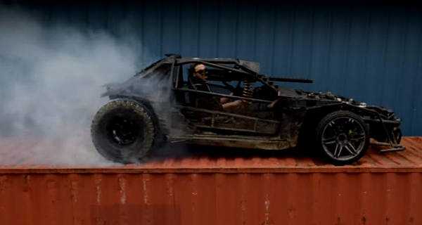 The Deathkart Looks Like It Is Out Of a MAD MAX Movie 1