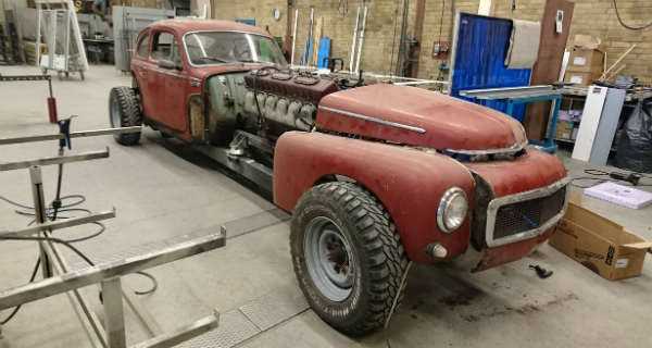 The Most Bizzare Volvo Has a 388-Liter Diesel V12 Engine 1