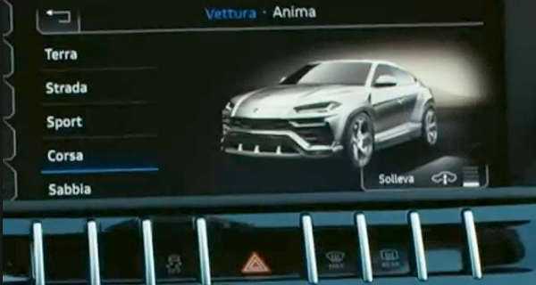 The Upcoming 2018 Lamborghini Urus Partially Revealed In Corsa Mode Teaser 11
