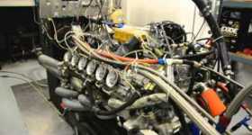 Vintage F1 Ferrari Racing Engine 1