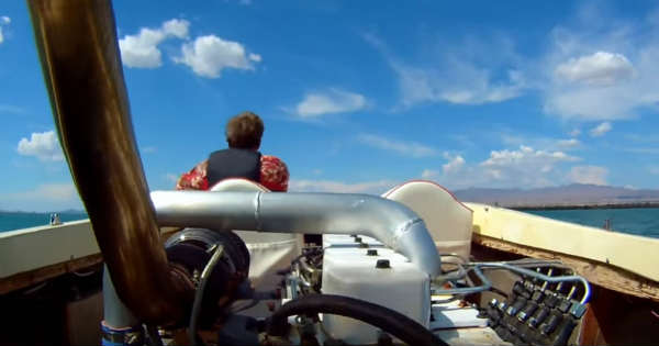 600HP Boosted Cummins Powered Boat Rolls Coal 2