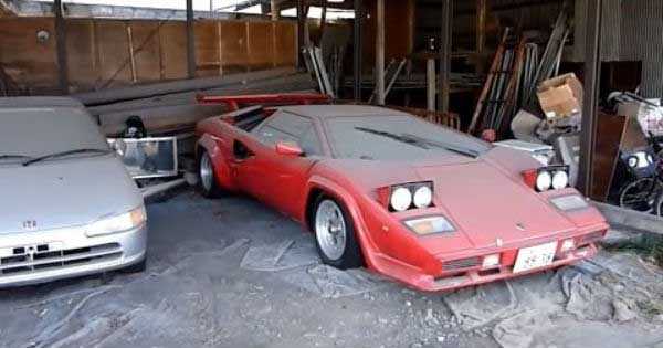 Abandoned Lamborghini Countach In Japan 11