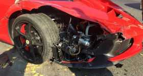 Crashing A Brand New LaFerrari After Leaving The Dealership 1