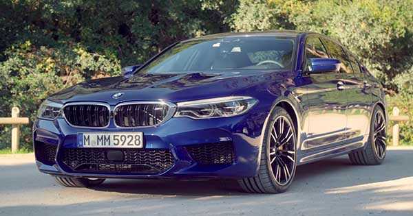 First Look At The New BMW M5 2018 2