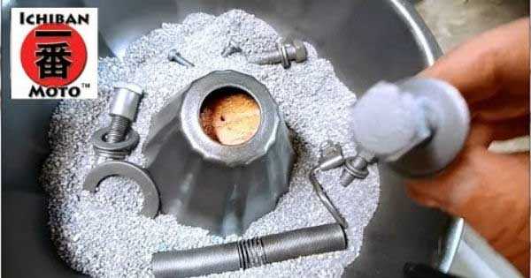 How To Make Vibrating Parts Tumbler Rust Remover and Polisher 11