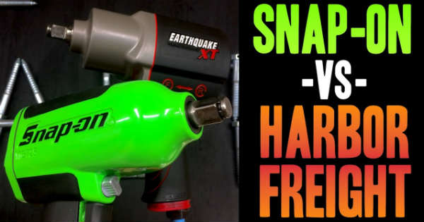 Snap On vs Harbor Freight Impact Wrenches 11