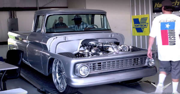 This 1000HP 1963 Chevrolet C10 Sounds About Right! 