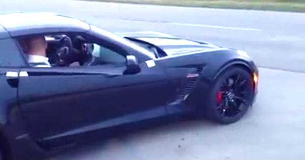 This Brand New Corvette Z06 Shows Us How To Leave The Dealership 1