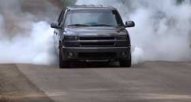 This Single Turbo Tahoe Burnouts 9-Second Passes Are Unreal 1