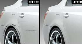 car dent repair car