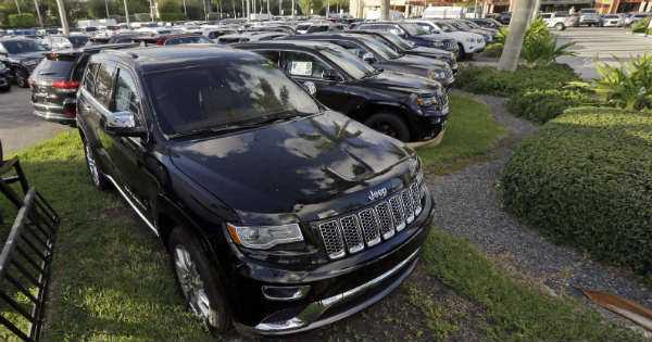 car sales plunge