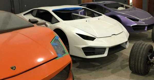 This Workshop Had To Be Shut Down Due To Making Fake Ferraris 8