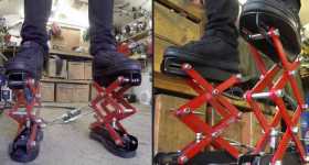 Custom Made Hydraulic Scissor Lift Shoes 1