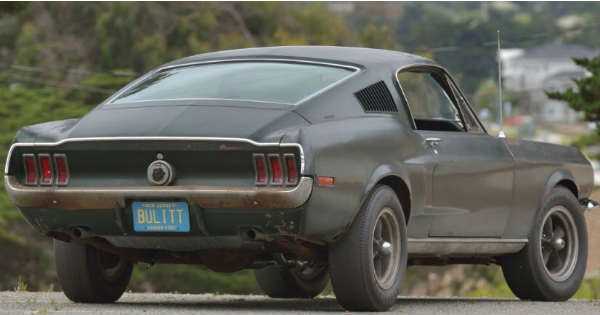 Original 1968 Mustang Fastback Bullitt 5