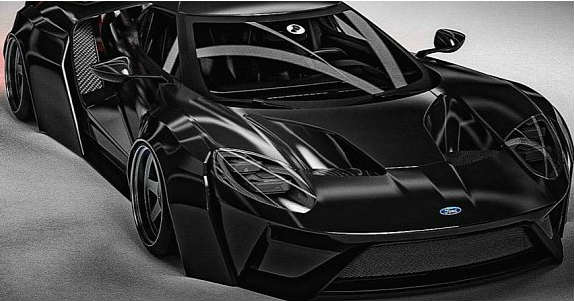 Ford GT Black Knight The Downforce Monster 11