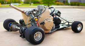 turbodiesel engine go-kart