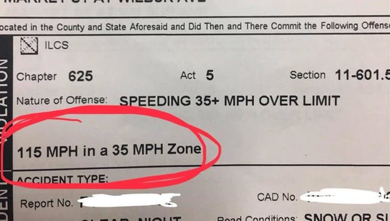 multiple speeding tickets in one journey